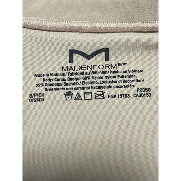 Maidenform Sleek Smoothers Short Leg Shapewear S Nude Bottom Solutions No Pinch - Picture 3 of 7